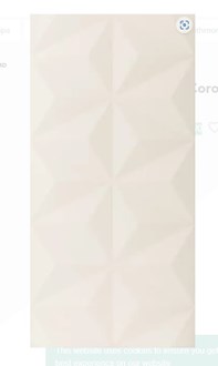 Marca Corona 4D Diamond White Trame 40x80 cm D728